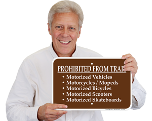 Bike Trail Signs
