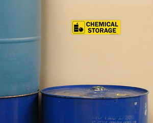 Chemical Storage Sign