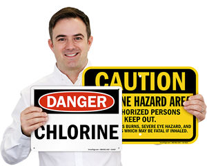 Chlorine Signs