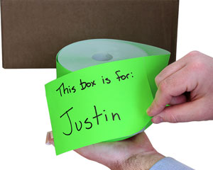 Blank Fluorescent Labels – Rectangles