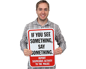 Community Crime Watch Signs