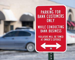 Custom Parking Signs By Location