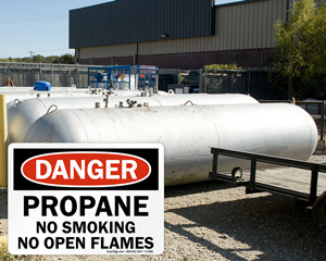 Propane Sign