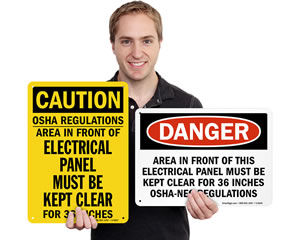 Electrical Panel Signs