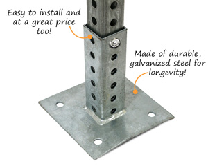 Steel Post Base
