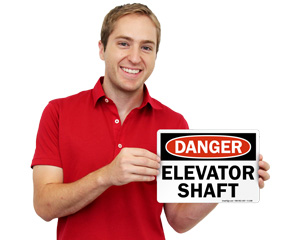 Elevator Pit Signs