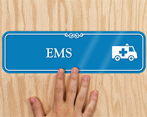 Designer Ems Sign