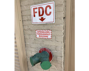 Fdc Arrow Sign