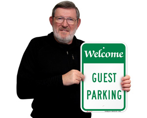 Guest Parking Sign