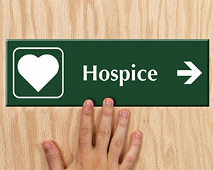 Hospice Directional Sign