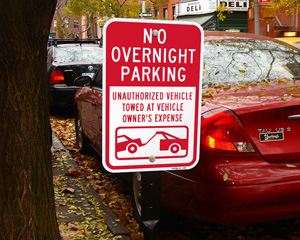 No Parking Signs   General Restrictions