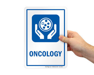 Oncology Door Sign