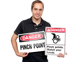 Pinch Point Labels
