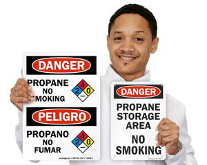 Propane Signs