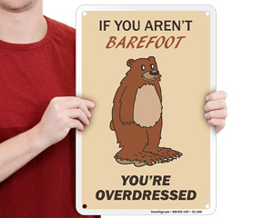 Funny Pool Rules Sign