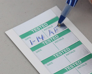 Calibration Quality Control Labels