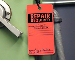 Retail Repair Tag