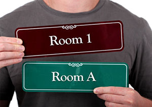 Room Number Signs