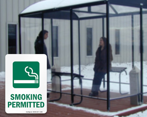 Smoking Permitted Signs