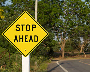STOP Ahead Signs