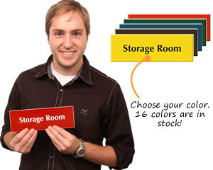 Storage Room Signs and Stock Room Signs at Best Price