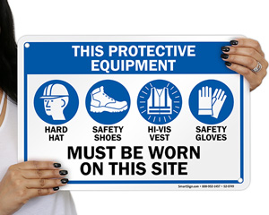 Wear Ppe Sign