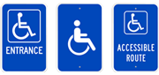 Accessible Entrance Signs