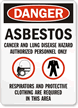 Asbestos Warning Signs