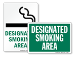 Designated Smoking Area