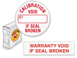 Destructible Calibration Seals