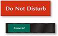 Do Not Disturb Signs