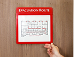 Evacuation Route Signs