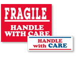 Handle with Care Labels