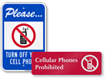 Cell Phones Prohibited