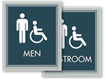 Optik Bathroom Signs