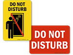 Do Not Disturb Signs