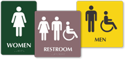 More Restroom Signs