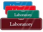 School Laboratory Signs