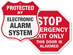 Security Alarm Signs