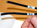 Self-Laminating Wire Markers