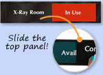 X Ray Room Slider Signs