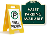 Valet Parking Signs