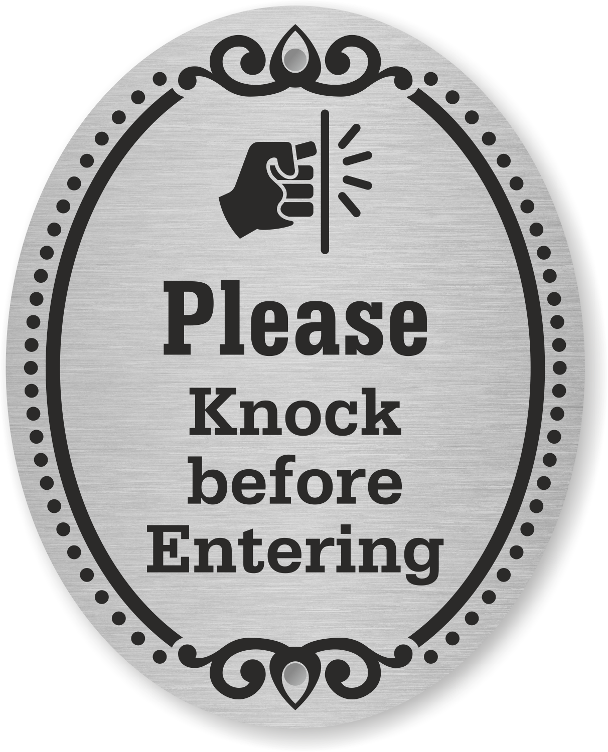 Please Knock Signs from MyDoorSign