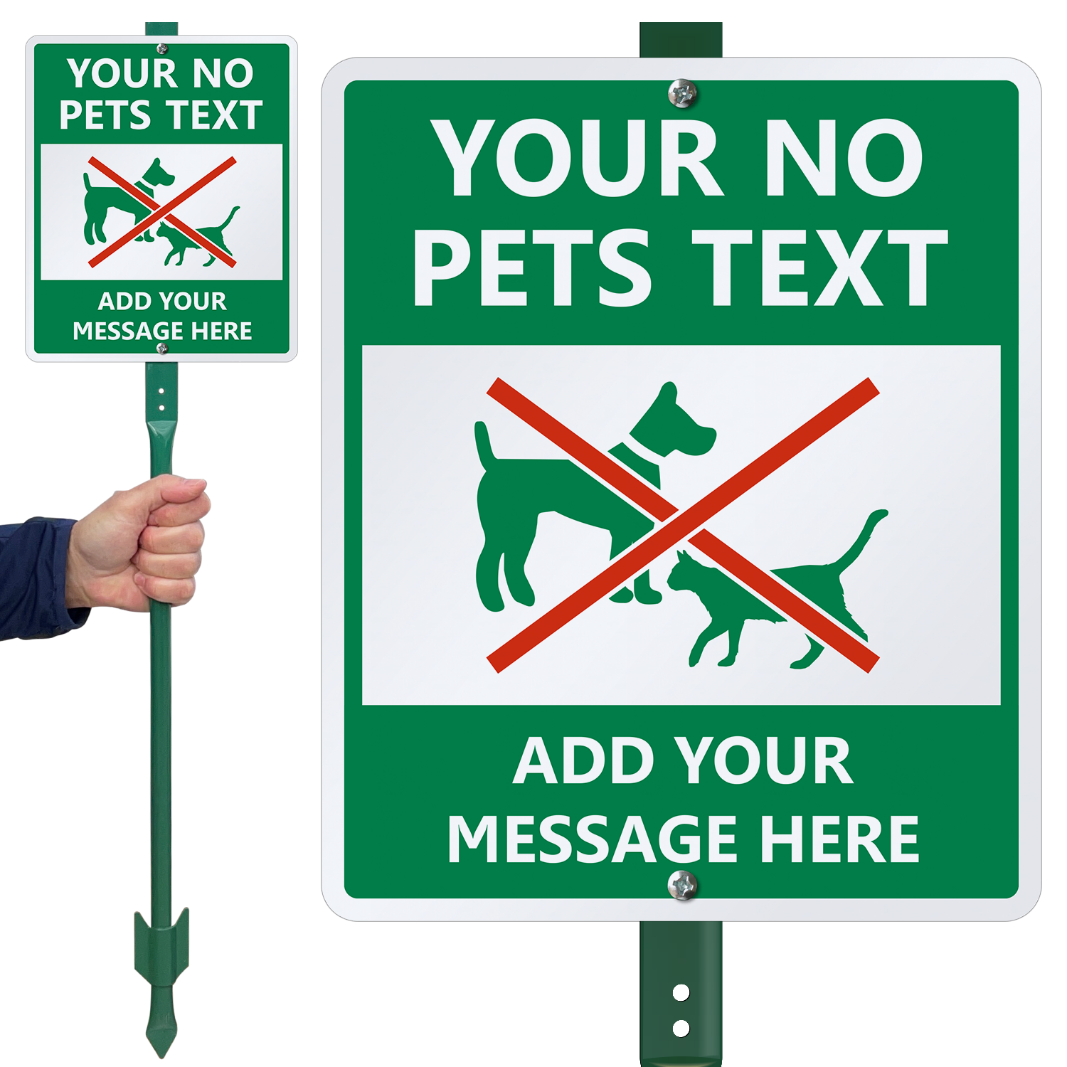 No Pets Allowed Signs : Keep Pets Away