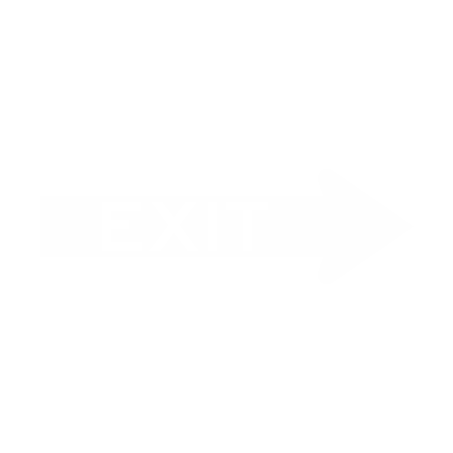 Exit Directional Parking Sign