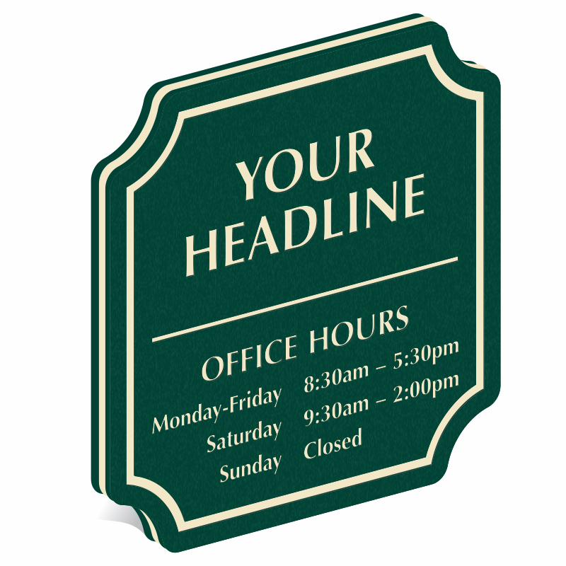 Office Hours Signs