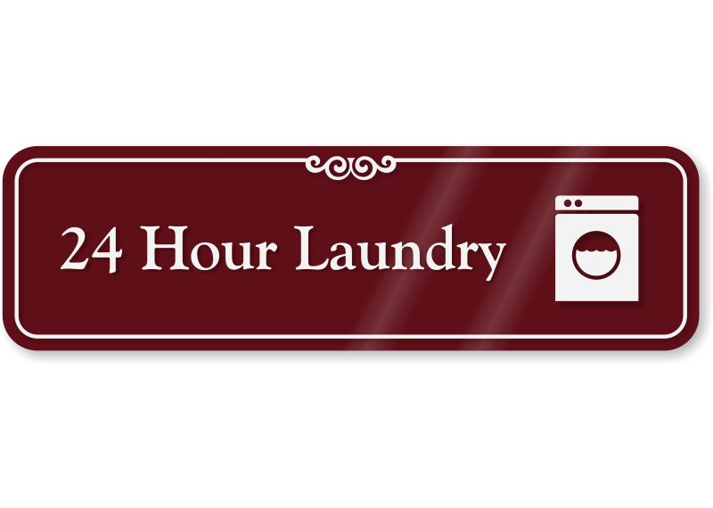 24 hour store washateria