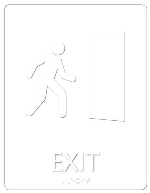 Exit Door Sign