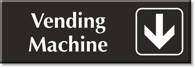 Vending Machine Signs - Custom Vending Machine Signs