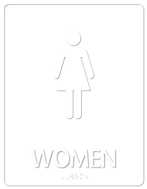 Women Restroom Sign